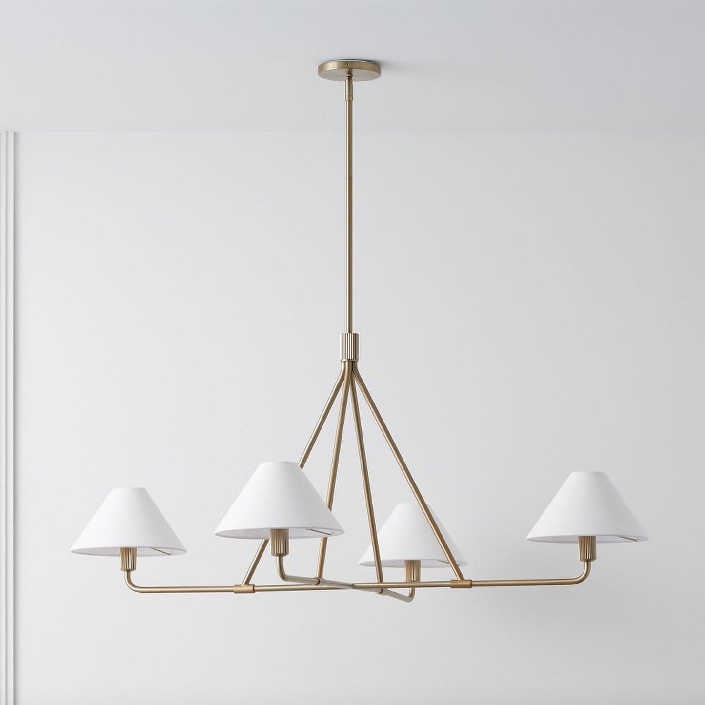 Axis Chandelier - Modern Lighting Fixture with Adjustable Arms & LED B