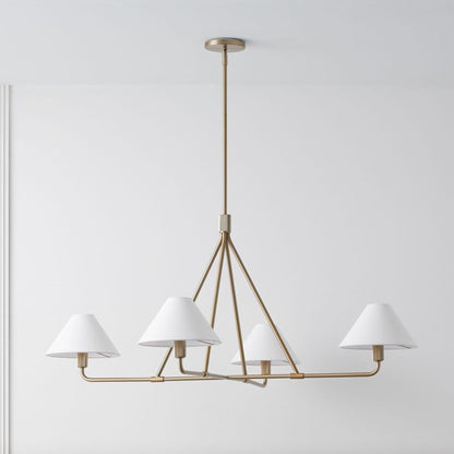 Axis Chandelier - Modern Lighting Fixture with Adjustable Arms & LED B