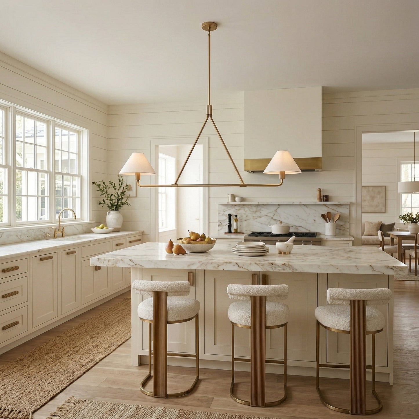 Axis Chandelier - Modern Lighting Fixture with Adjustable Arms & LED B