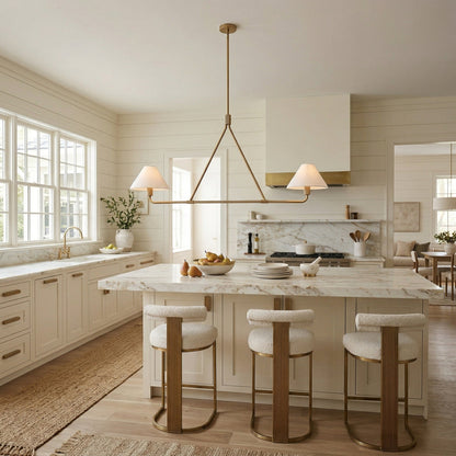 Axis Chandelier - Modern Lighting Fixture with Adjustable Arms & LED B