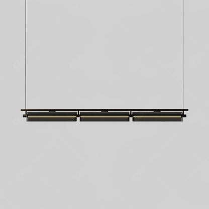 Axya Island Chandelier - Modern Design with Adjustable Height & LED Li