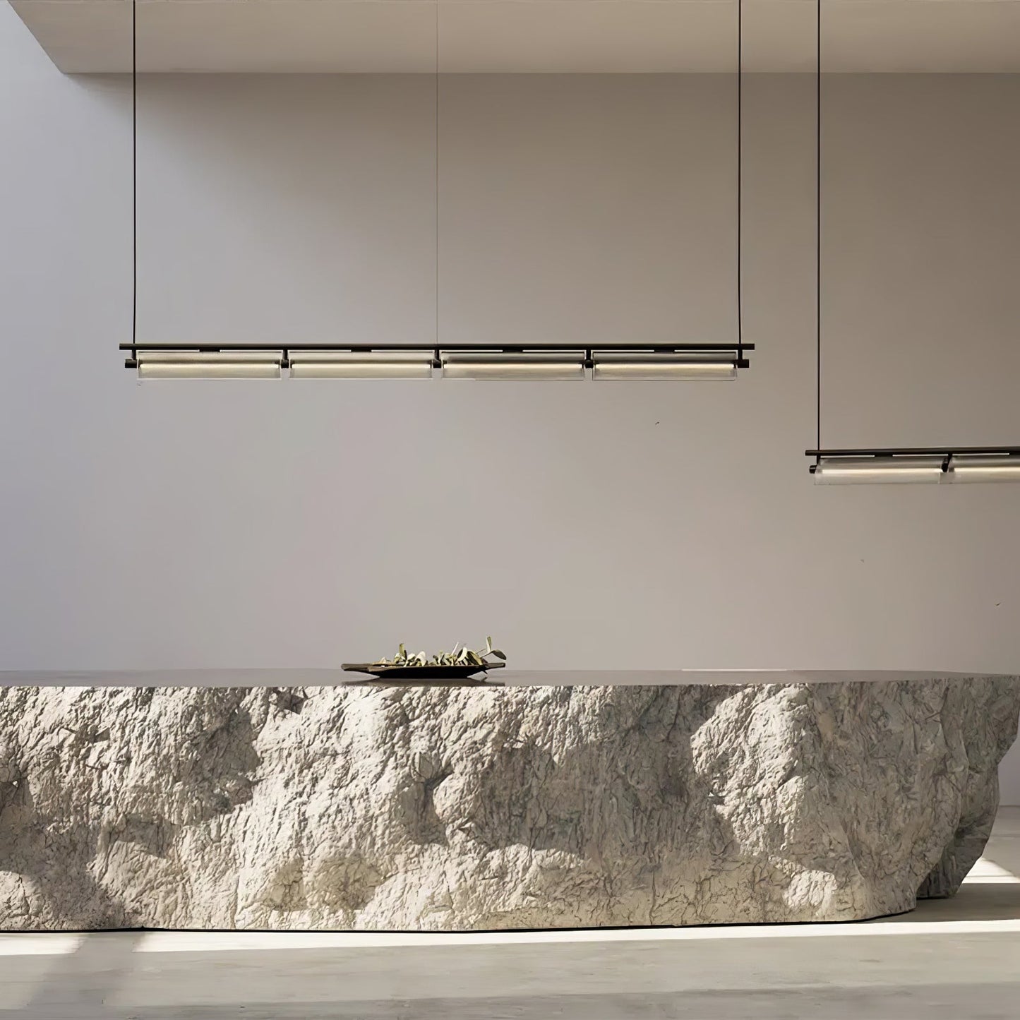 Axya Island Chandelier - Modern Design with Adjustable Height & LED Li