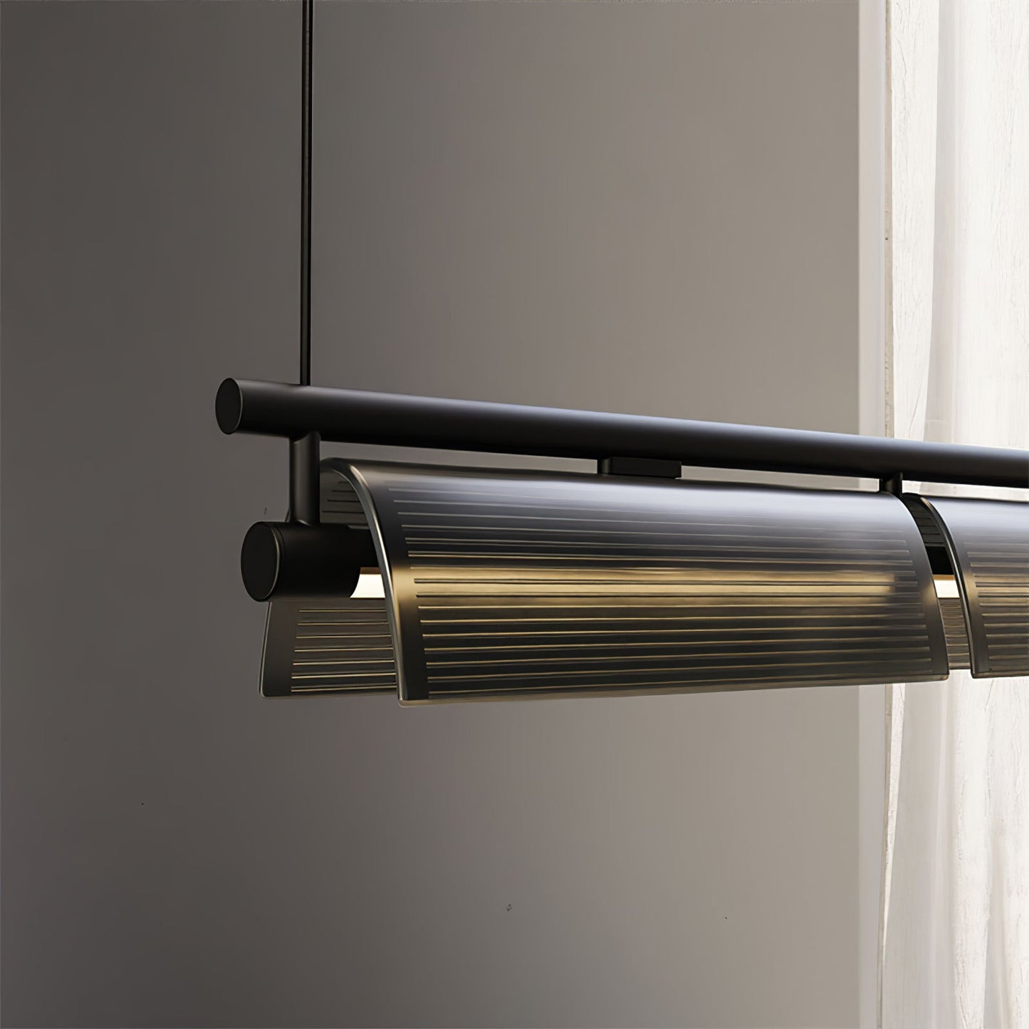 Axya Island Chandelier - Modern Design with Adjustable Height & LED Li