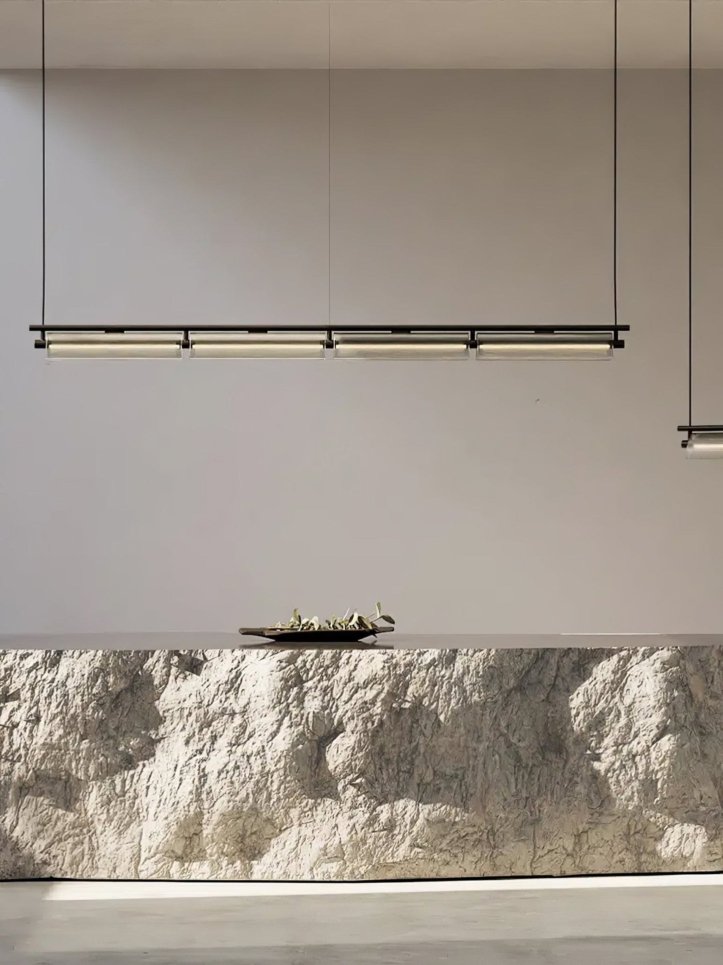 Axya Island Chandelier - Modern Design with Adjustable Height & LED Li