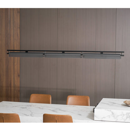 Axya Island Chandelier - Modern Design with Adjustable Height & LED Li