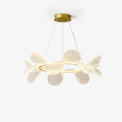 Bain Flying Flowers Chandelier - Elegant Floral Design with Adjustable