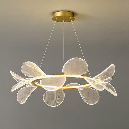 Bain Flying Flowers Chandelier - Elegant Floral Design with Adjustable