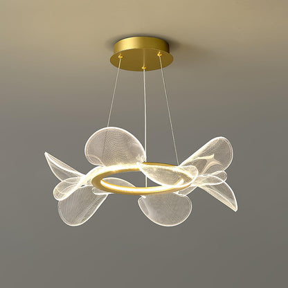 Bain Flying Flowers Chandelier - Elegant Floral Design with Adjustable