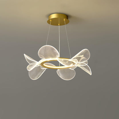 Bain Flying Flowers Chandelier - Elegant Floral Design with Adjustable
