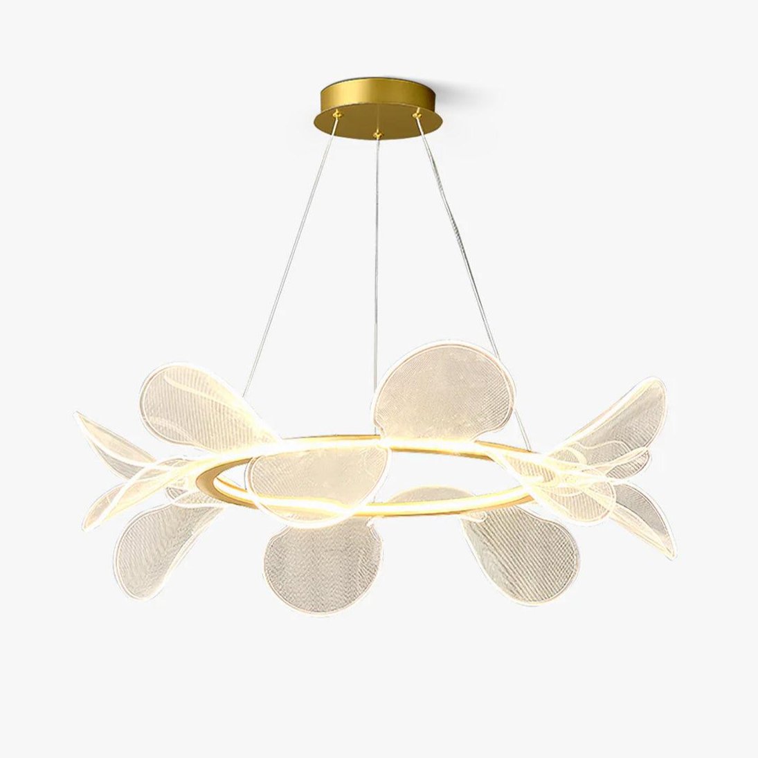 Bain Flying Flowers Chandelier - Elegant Floral Design with Adjustable