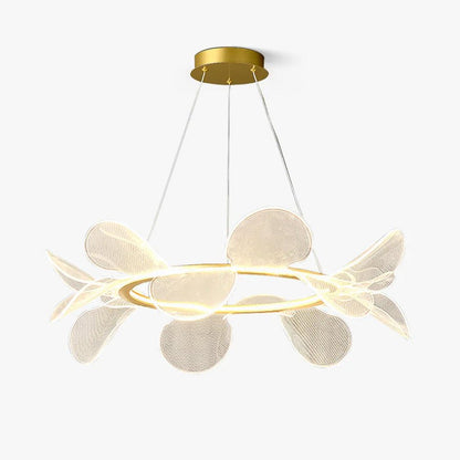 Bain Flying Flowers Chandelier - Elegant Floral Design with Adjustable