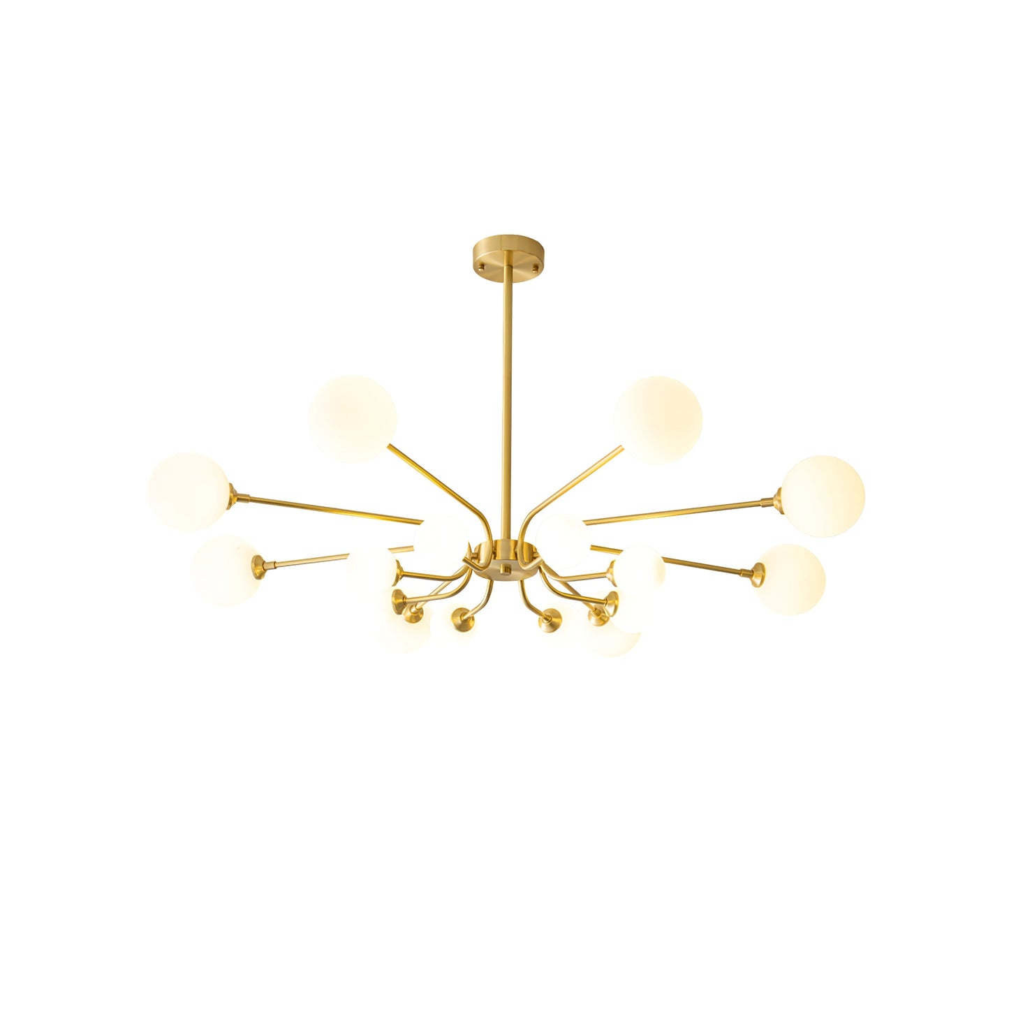 Elegant Balloon Ball Chandelier - Adjustable Height, Energy Efficient