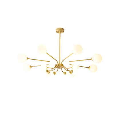 Elegant Balloon Ball Chandelier - Adjustable Height, Energy Efficient