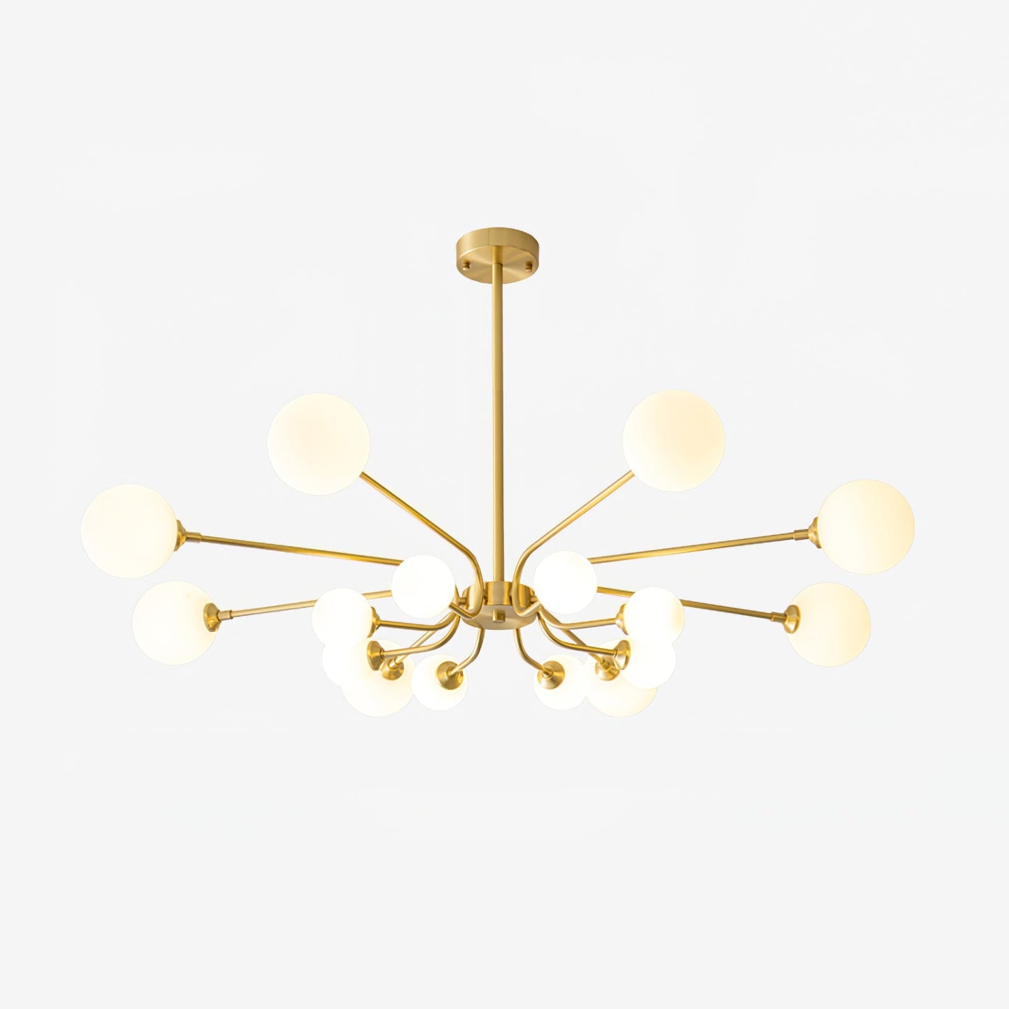 Elegant Balloon Ball Chandelier - Adjustable Height, Energy Efficient