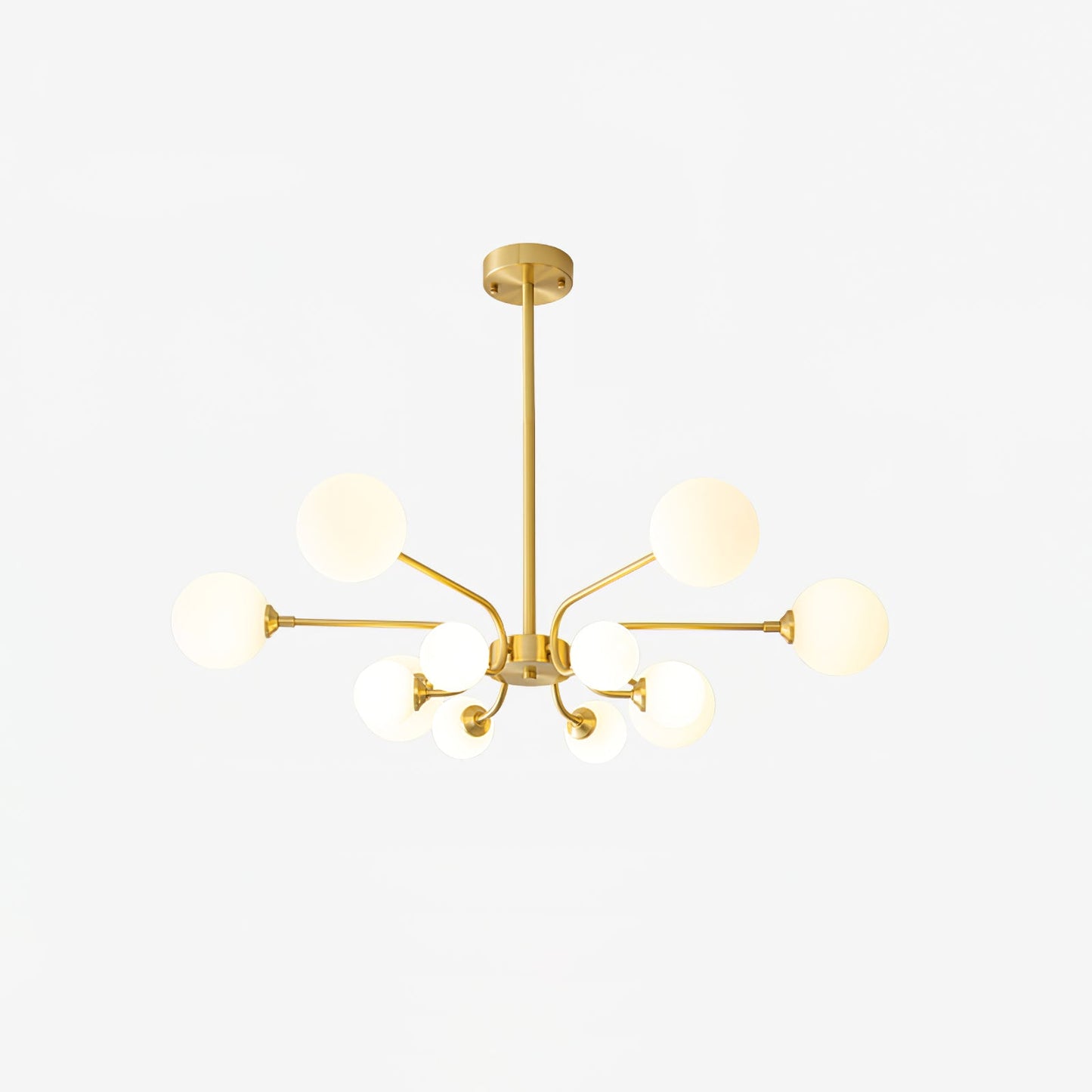 Elegant Balloon Ball Chandelier - Adjustable Height, Energy Efficient