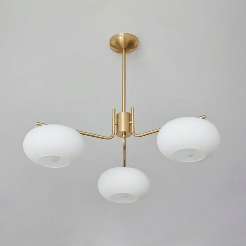 Elegant Crystal Barndon Chandelier with Adjustable Height & Dimmable L