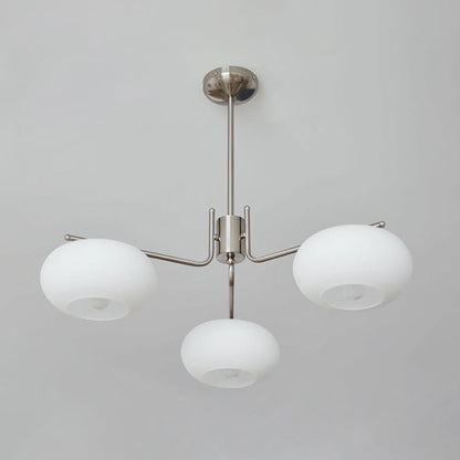 Elegant Crystal Barndon Chandelier with Adjustable Height & Dimmable L