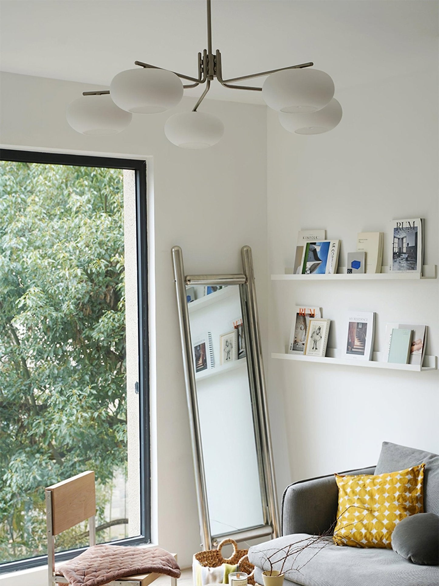 Elegant Crystal Barndon Chandelier with Adjustable Height & Dimmable L