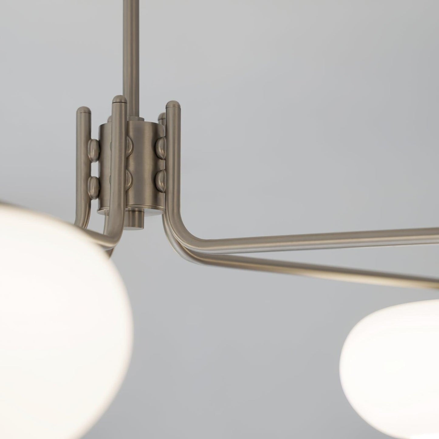 Elegant Crystal Barndon Chandelier with Adjustable Height & Dimmable L