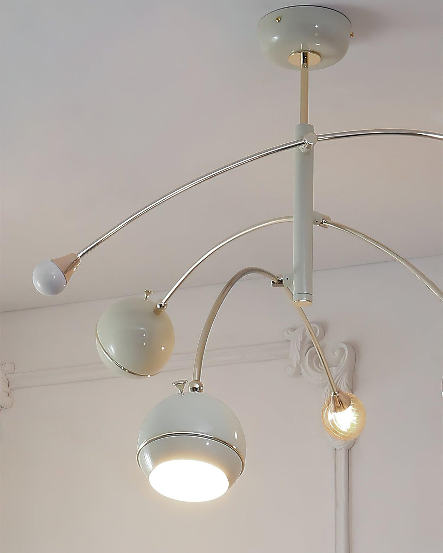 Elegant Beanie Chandelier - Adjustable Height, Energy-Efficient LED
