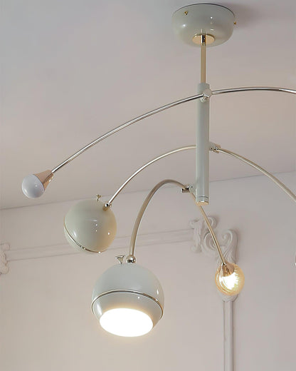 Elegant Beanie Chandelier - Adjustable Height, Energy-Efficient LED