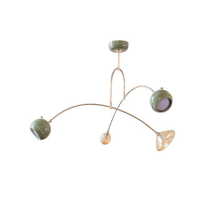 Elegant Beanie Chandelier - Adjustable Height, Energy-Efficient LED