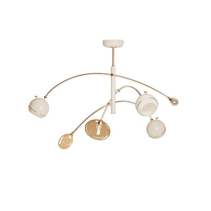 Elegant Beanie Chandelier - Adjustable Height, Energy-Efficient LED