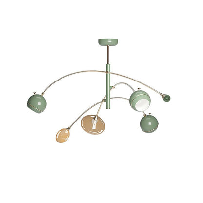 Elegant Beanie Chandelier - Adjustable Height, Energy-Efficient LED