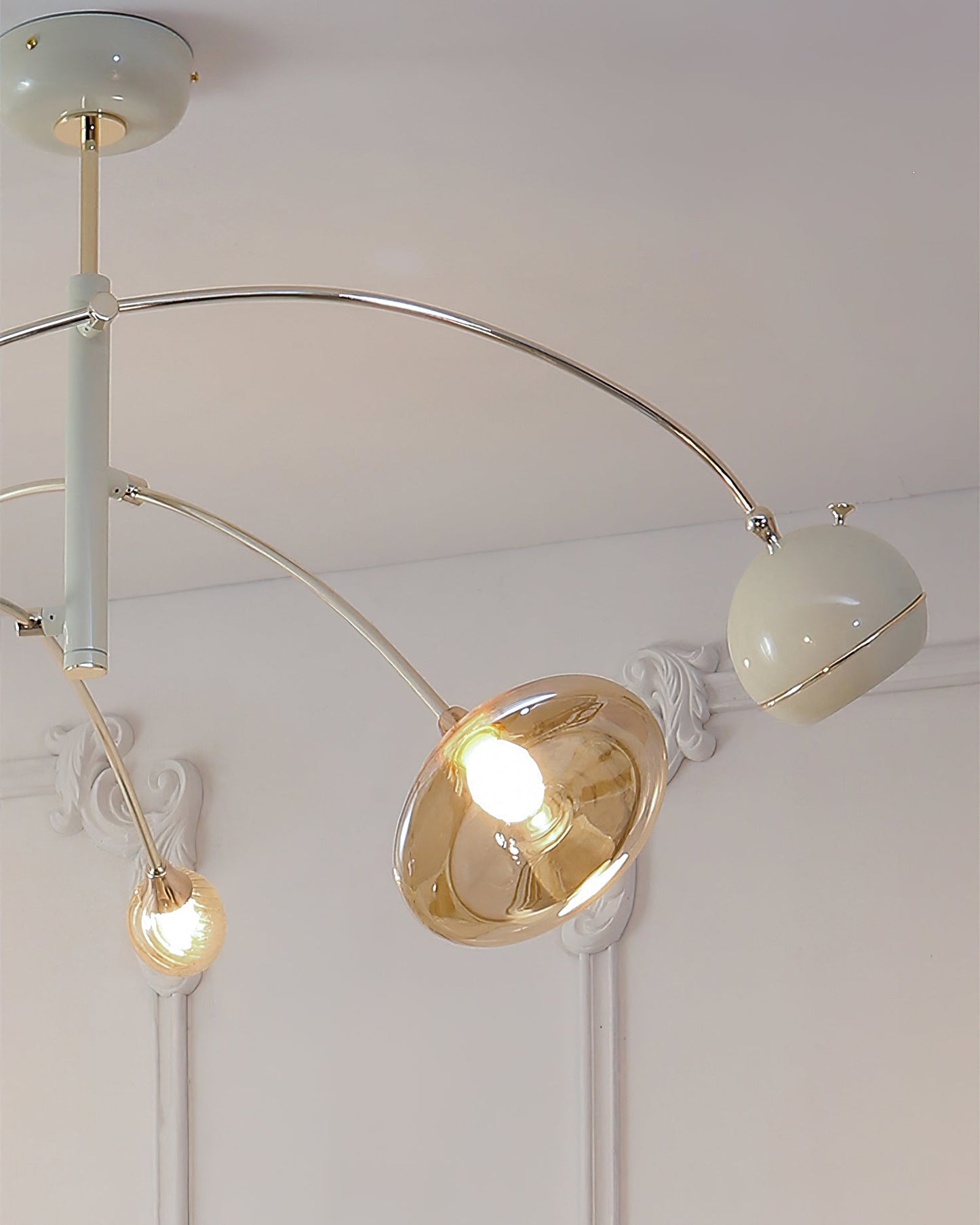 Elegant Beanie Chandelier - Adjustable Height, Energy-Efficient LED
