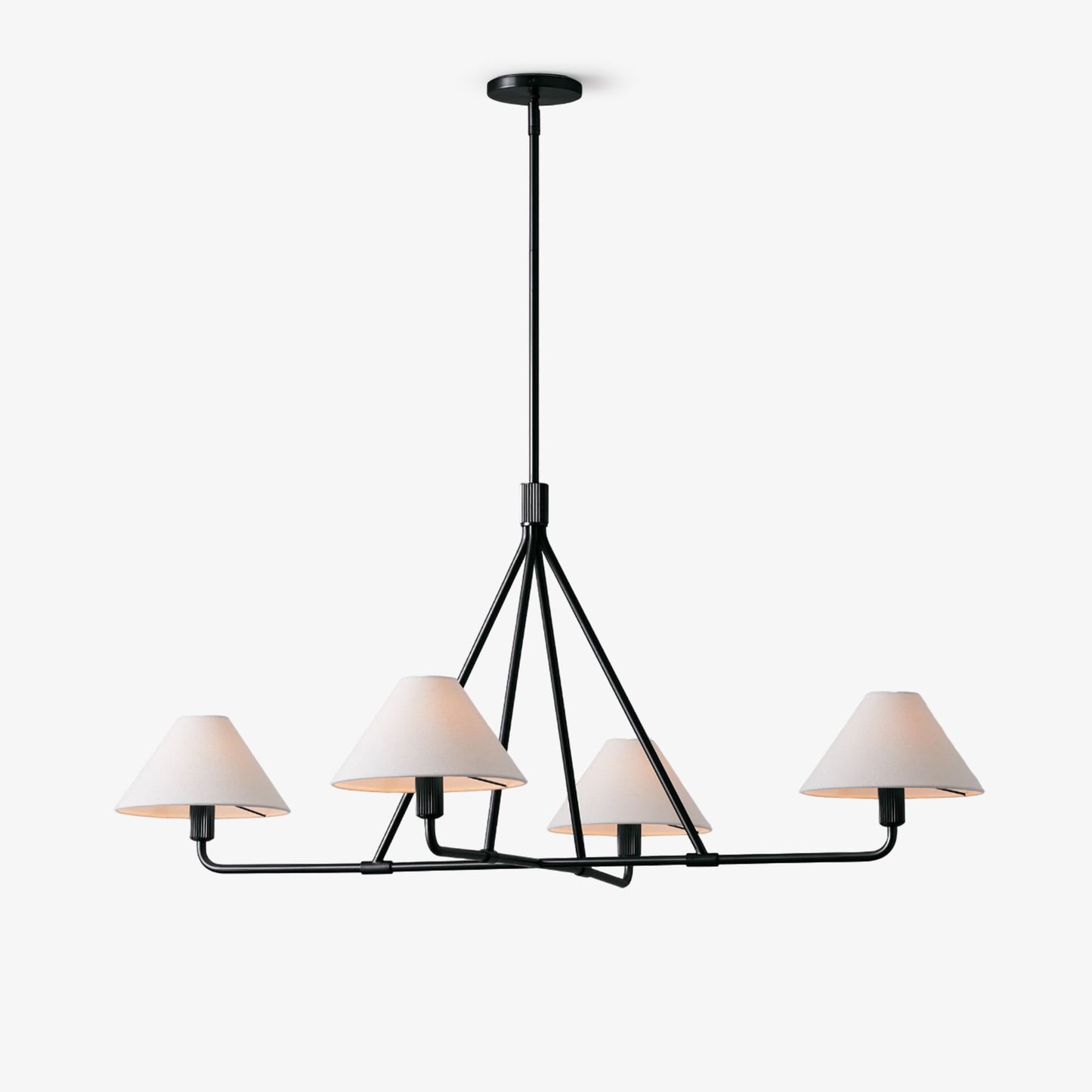 Axis Chandelier - Modern Lighting Fixture with Adjustable Arms & LED B
