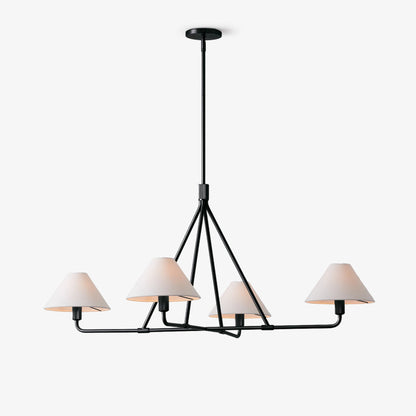 Axis Chandelier - Modern Lighting Fixture with Adjustable Arms & LED B