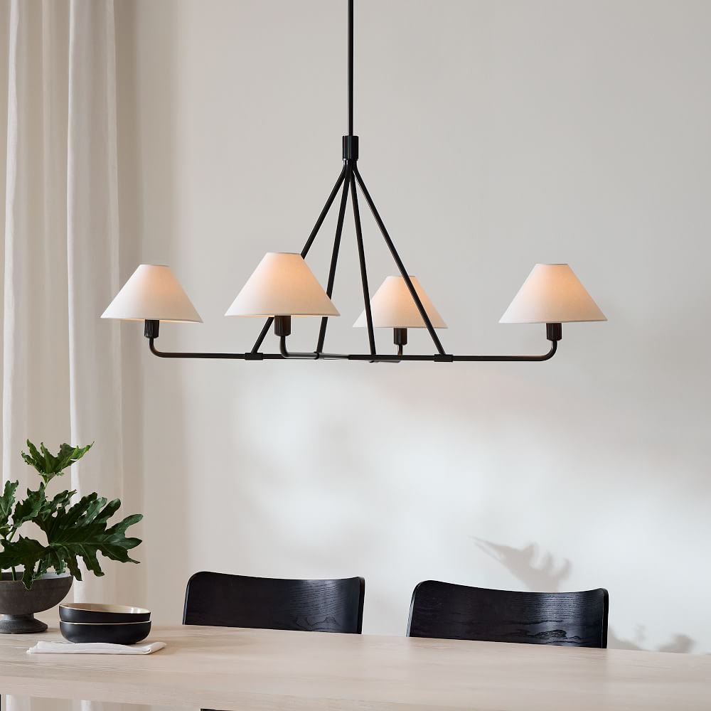 Axis Chandelier - Modern Lighting Fixture with Adjustable Arms & LED B