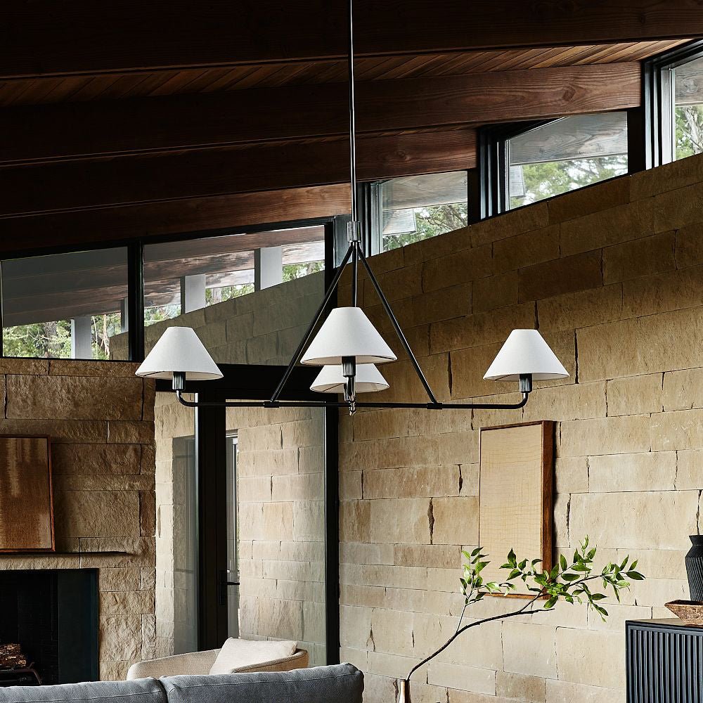 Axis Chandelier - Modern Lighting Fixture with Adjustable Arms & LED B