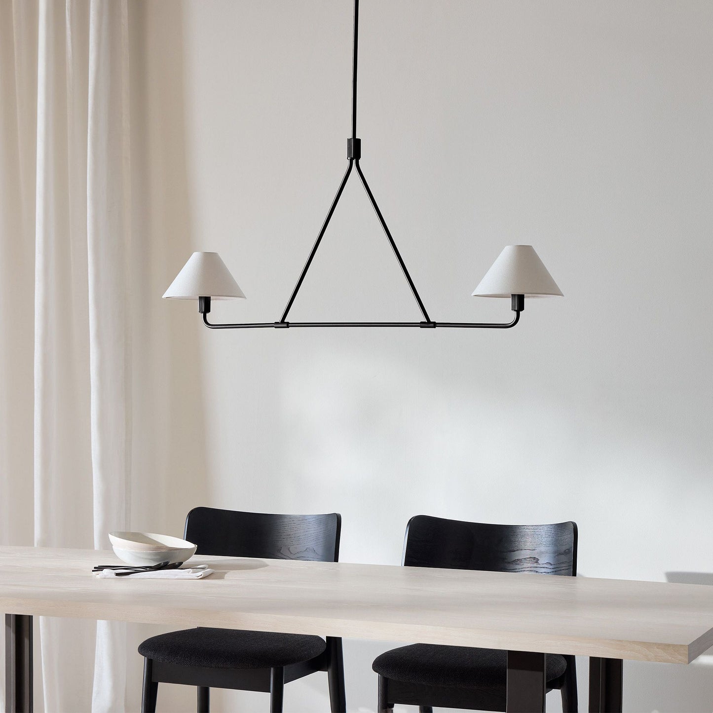 Axis Chandelier - Modern Lighting Fixture with Adjustable Arms & LED B