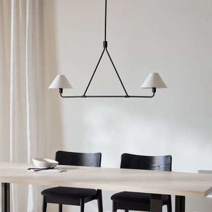 Axis Chandelier - Modern Lighting Fixture with Adjustable Arms & LED B