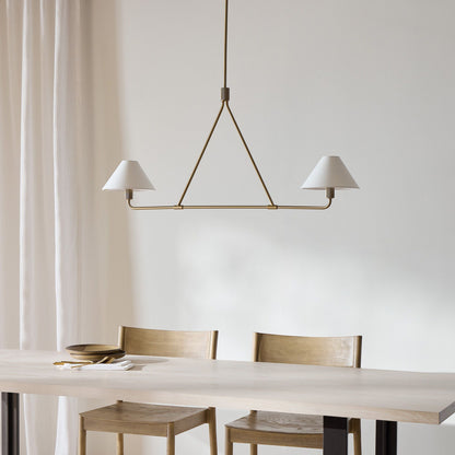 Axis Chandelier - Modern Lighting Fixture with Adjustable Arms & LED B