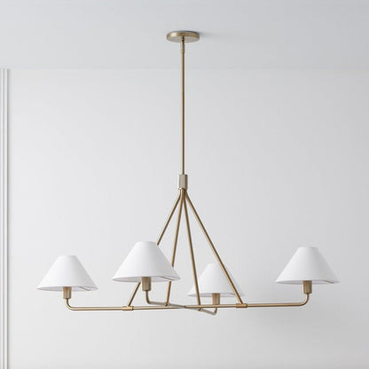Axis Chandelier - Modern Lighting Fixture with Adjustable Arms & LED B