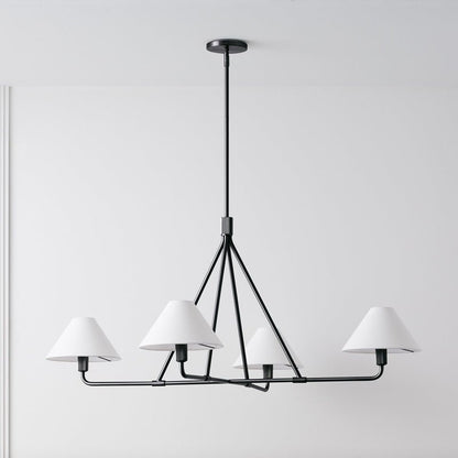 Axis Chandelier - Modern Lighting Fixture with Adjustable Arms & LED B