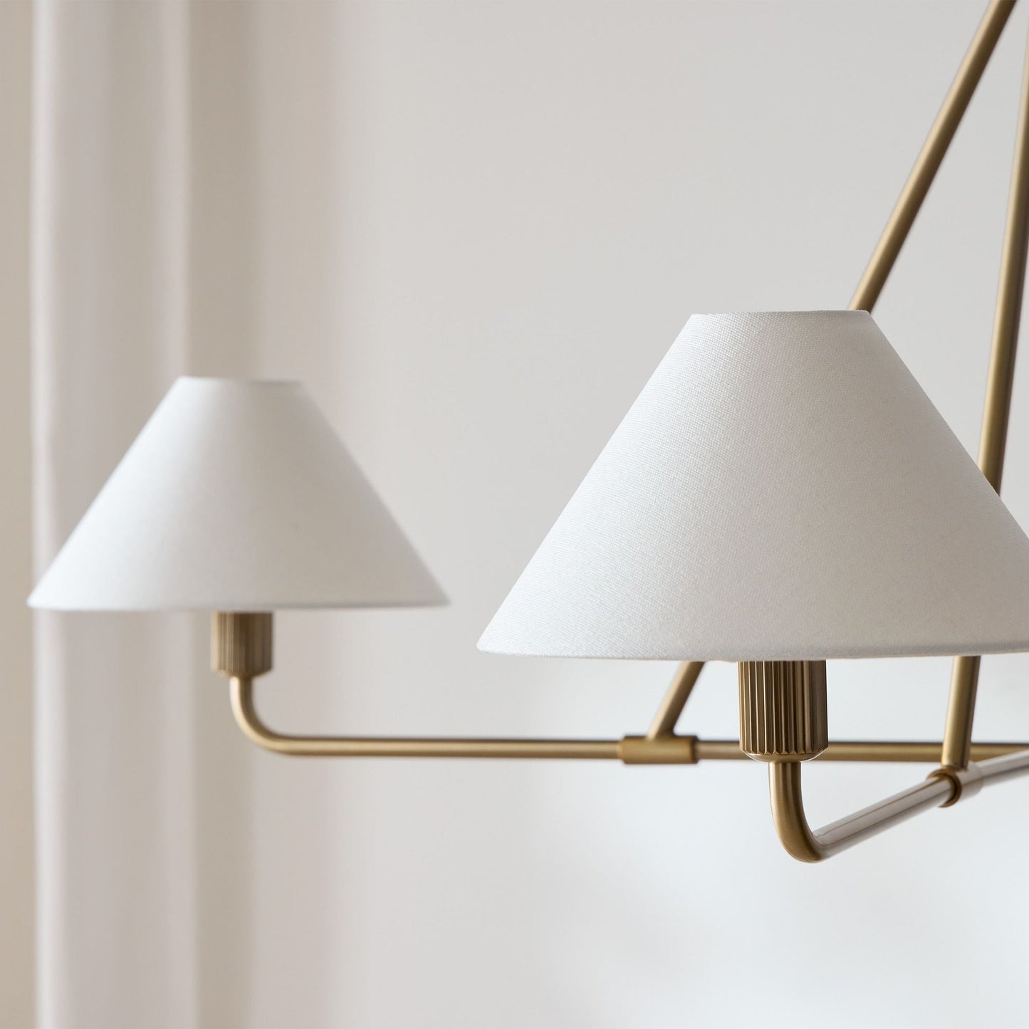 Axis Chandelier - Modern Lighting Fixture with Adjustable Arms & LED B