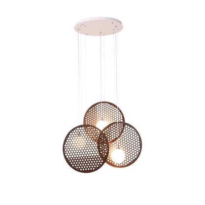 Elegant Bee Plate Chandelier - Adjustable Brightness & Energy Efficien