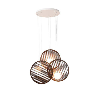Elegant Bee Plate Chandelier - Adjustable Brightness & Energy Efficien