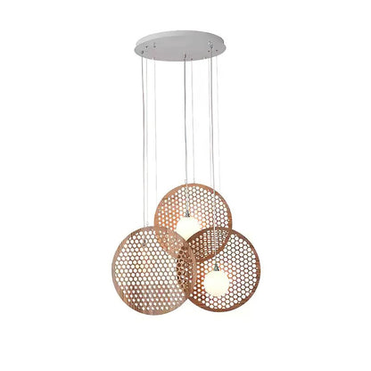 Elegant Bee Plate Chandelier - Adjustable Brightness & Energy Efficien