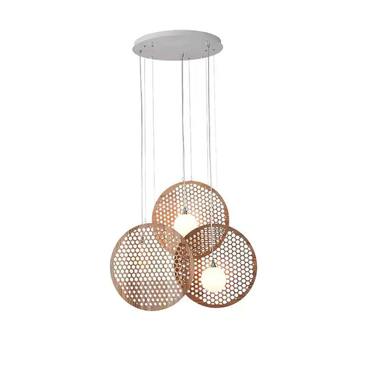 Elegant Bee Plate Chandelier - Adjustable Brightness & Energy Efficien