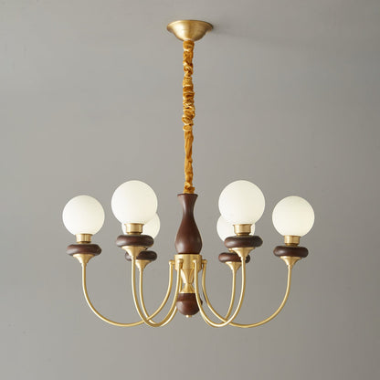 Bellagio Arc Chandelier - Elegant Design with Adjustable Height & LED