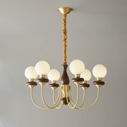 Bellagio Arc Chandelier - Elegant Design with Adjustable Height & LED