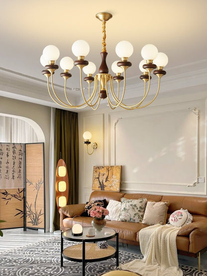 Bellagio Arc Chandelier - Elegant Design with Adjustable Height & LED