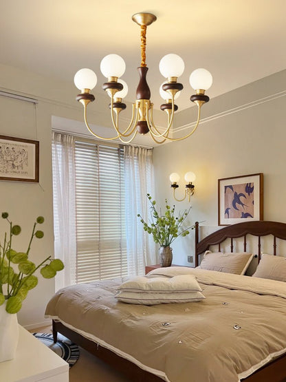 Bellagio Arc Chandelier - Elegant Design with Adjustable Height & LED