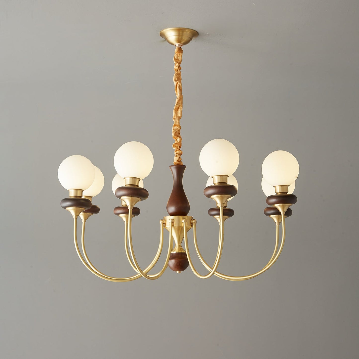 Bellagio Arc Chandelier - Elegant Design with Adjustable Height & LED
