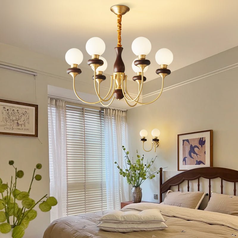 Bellagio Arc Chandelier - Elegant Design with Adjustable Height & LED