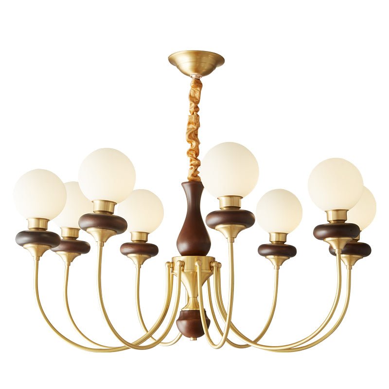 Bellagio Arc Chandelier - Elegant Design with Adjustable Height & LED